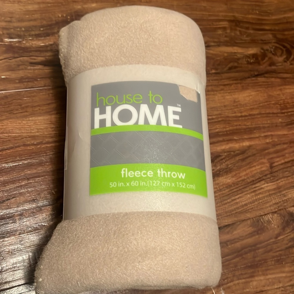 🌴New Soft throw cream blanket